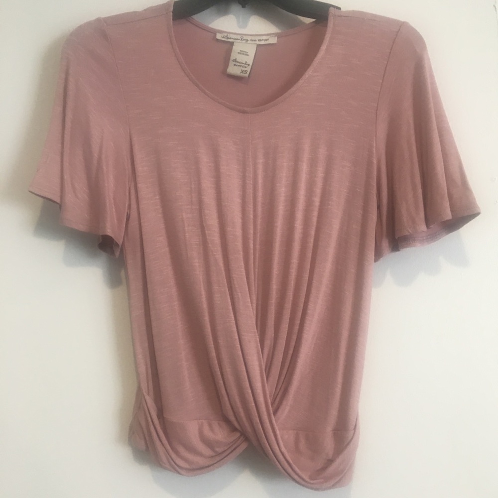 American rag cie pink top